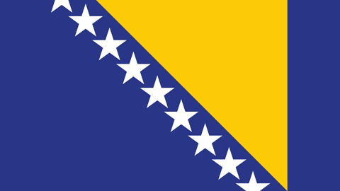 Bosnia-Erzegovina flag