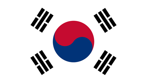 Corea del Sud flag